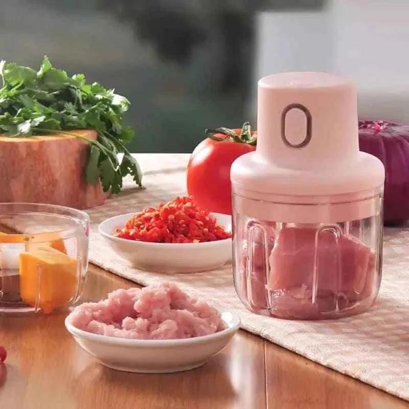 Mini Electric Chopper 250ML - Efficient Food Processor for Quick Meal Prep - Clarify.pk
