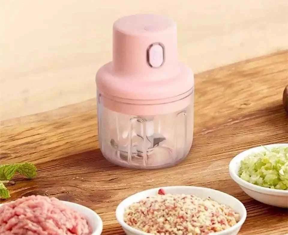 Mini Electric Chopper 250ML - Efficient Food Processor for Quick Meal Prep - Clarify.pk