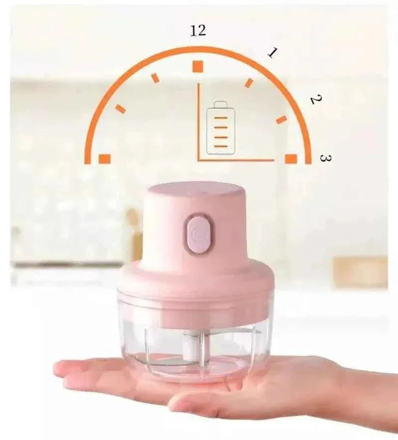 Mini Electric Chopper 250ML - Efficient Food Processor for Quick Meal Prep - Clarify.pk