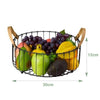 Binca Premium Round Fruit Basket – Modern Wire Decor Trenducts.pk