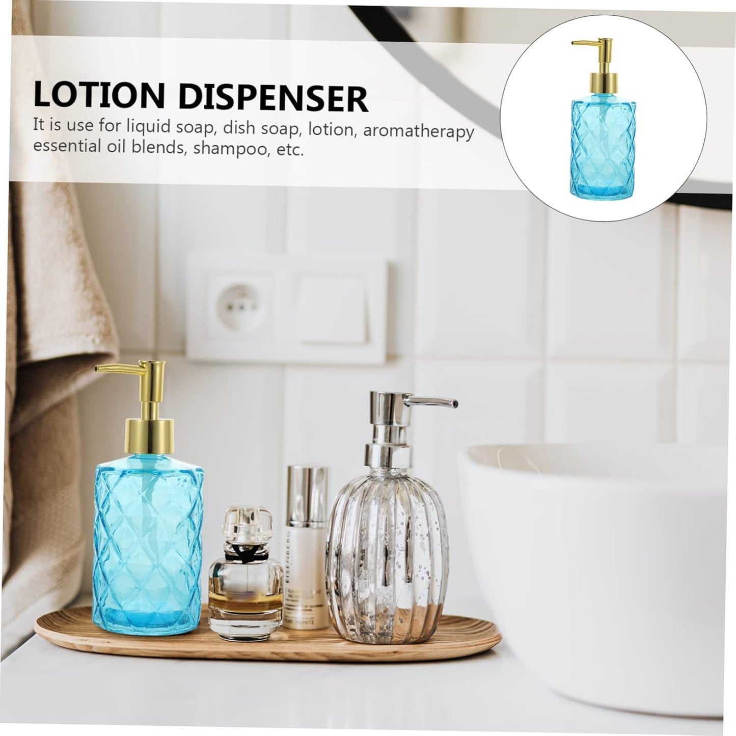 Luxury Diamond Design Soap Dispenser GH