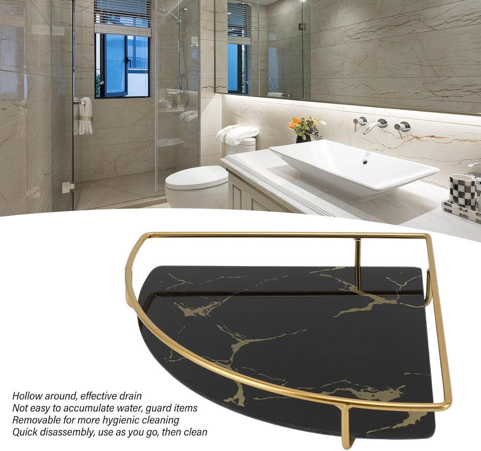 Bathroom Corner Marble Shelf GH