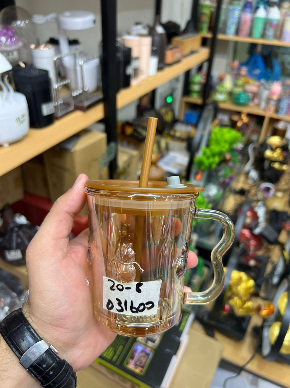 Premium Glass Sipper Cup - Aesthetic Drinkware ZZ