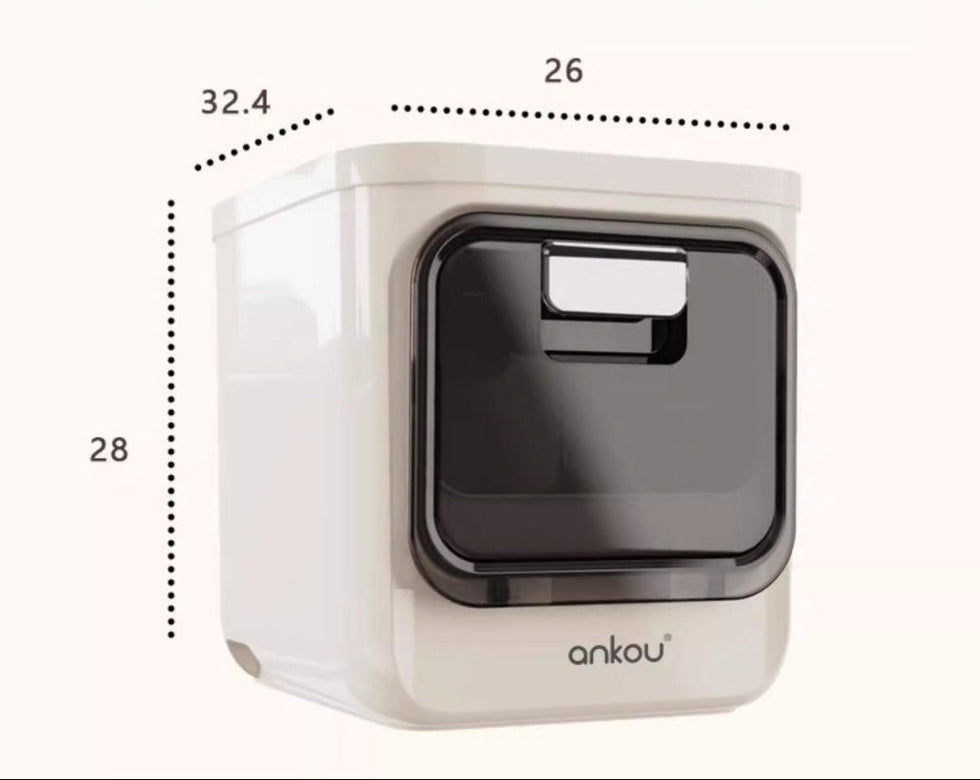 10kg Airtight Press-Type Rice & Grain Storage Box GH