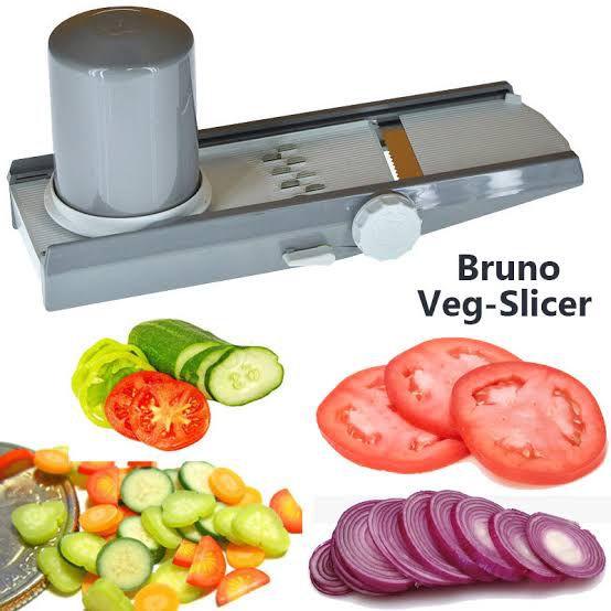 Kitchen Master Bruno Slicer – Multi-Function Vegetable & Fruit Cutter - Clarify.pk