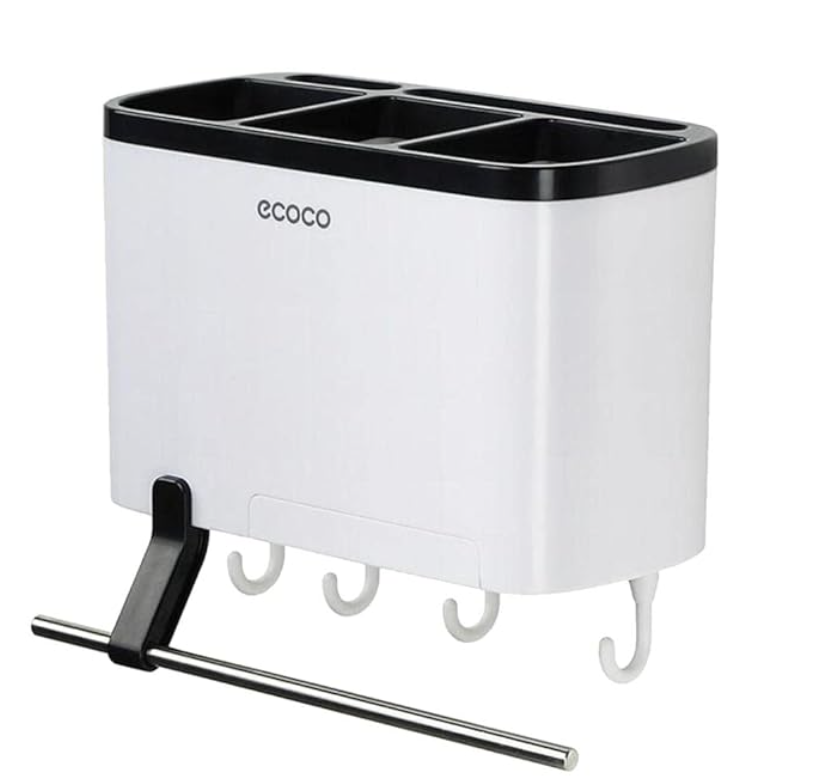 Ecoco Wall-Mount Cutlery Organizer – Integrated Kitchen Station IT