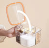 Acrylic Spice Organizer 4 Compartment Box - Clarify.pk