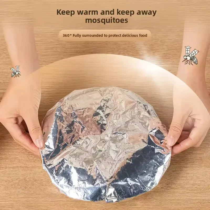 Aluminum Foil Pack for Meal Prep - Insulated & Durable (pack of 10) - Clarify.pk