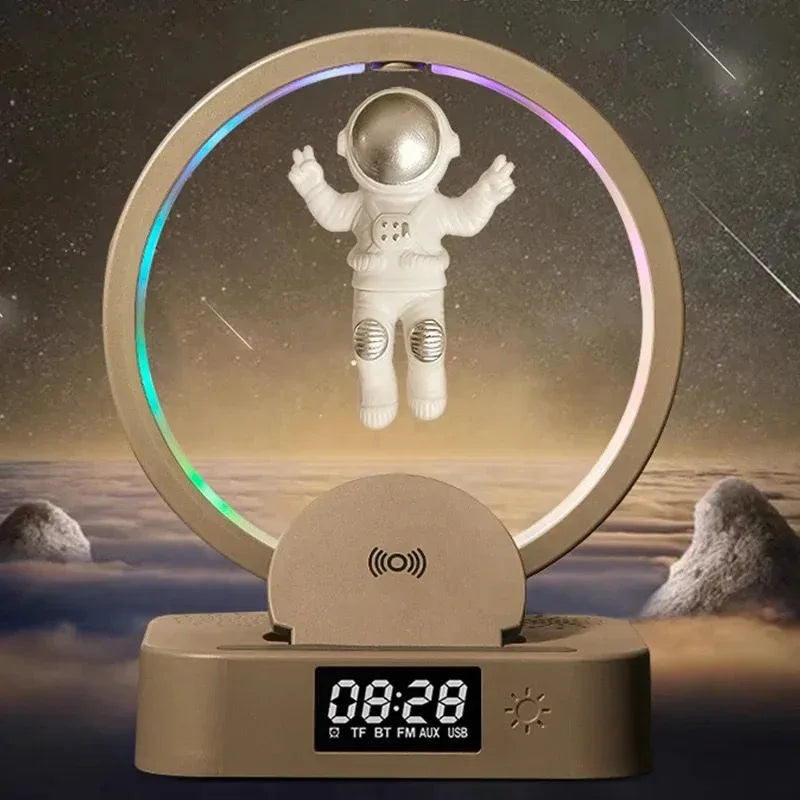 Astronaut Night Light with Bluetooth Speaker - Clarify.pk