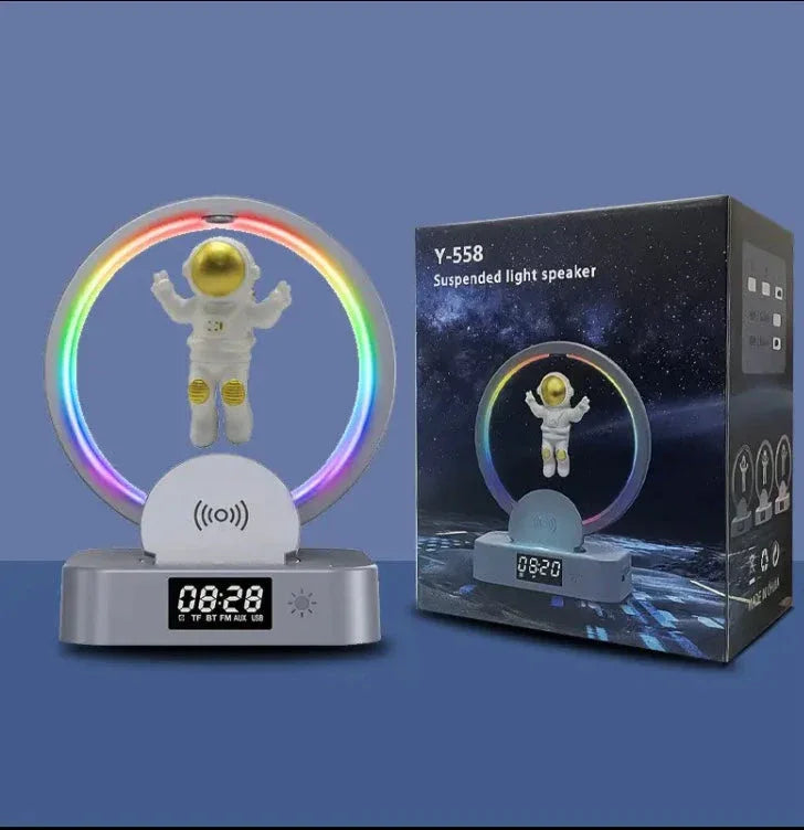 Astronaut Night Light with Bluetooth Speaker - Clarify.pk