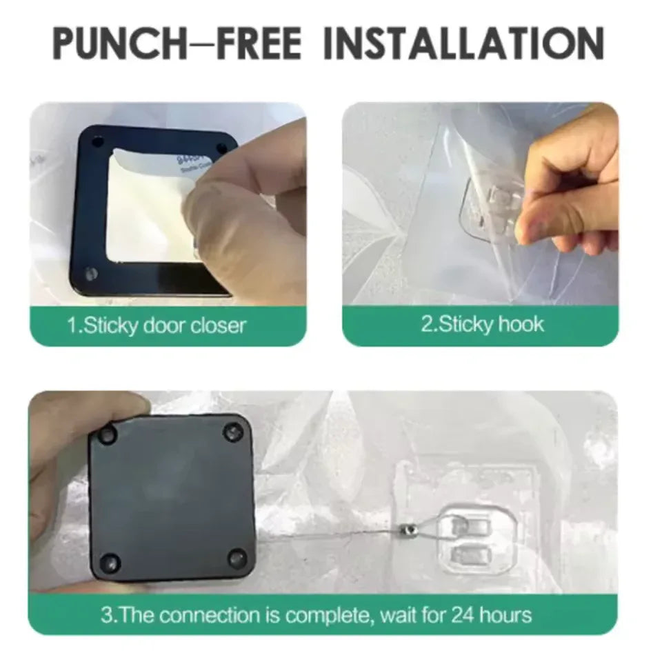 Automatic Sliding Door Closer with Sensor - Clarify.pk