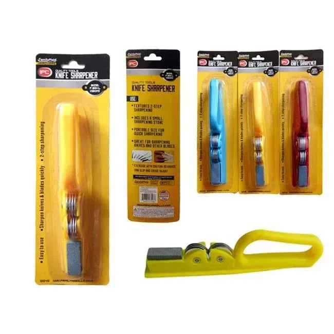 Best Manual Knife Sharpener – 3-Stage, Suction Base - Clarify.pk