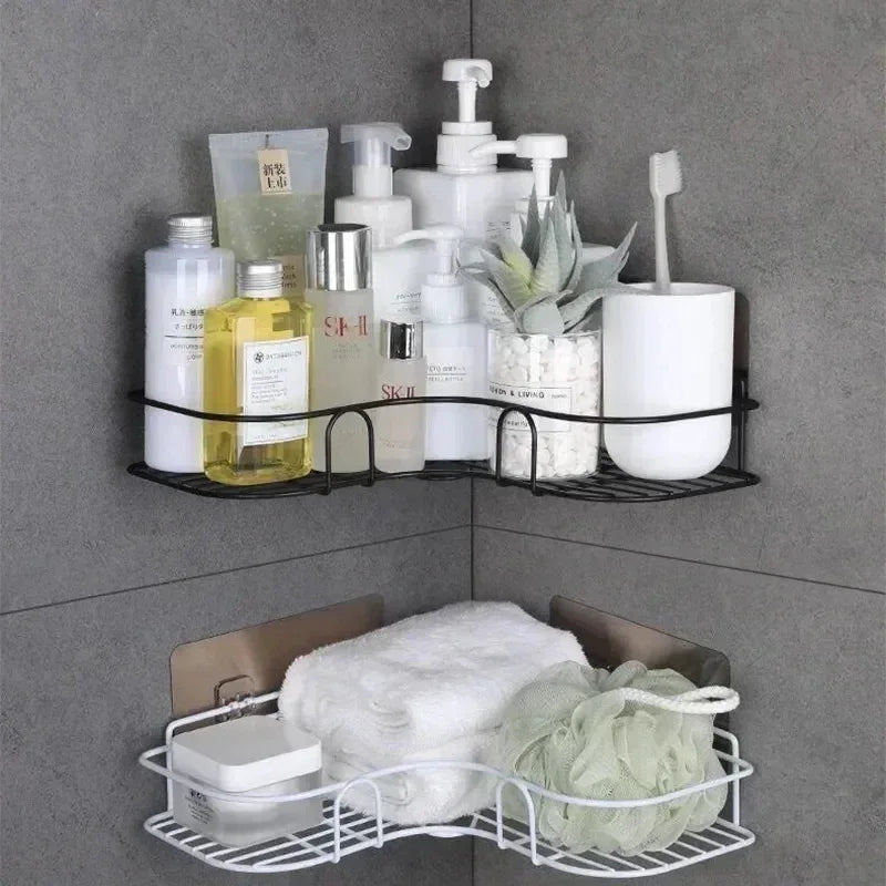 Bathroom Corner Shelf Wall Mounted for bathroom - Clarify.pk