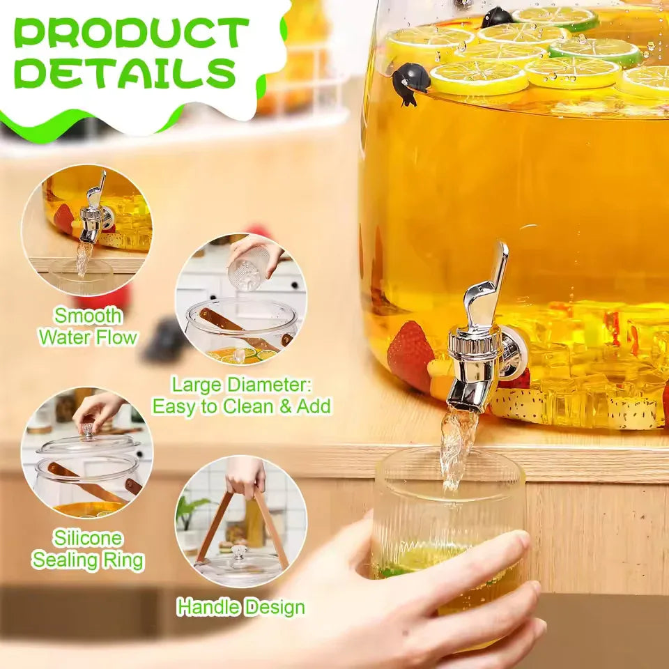 5.2L Beverage Dispenser with Spigot – - Clarify.pk