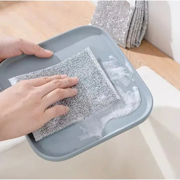 Double sided scrubber pads - Heavy-Duty Reusable - Clarify.pk