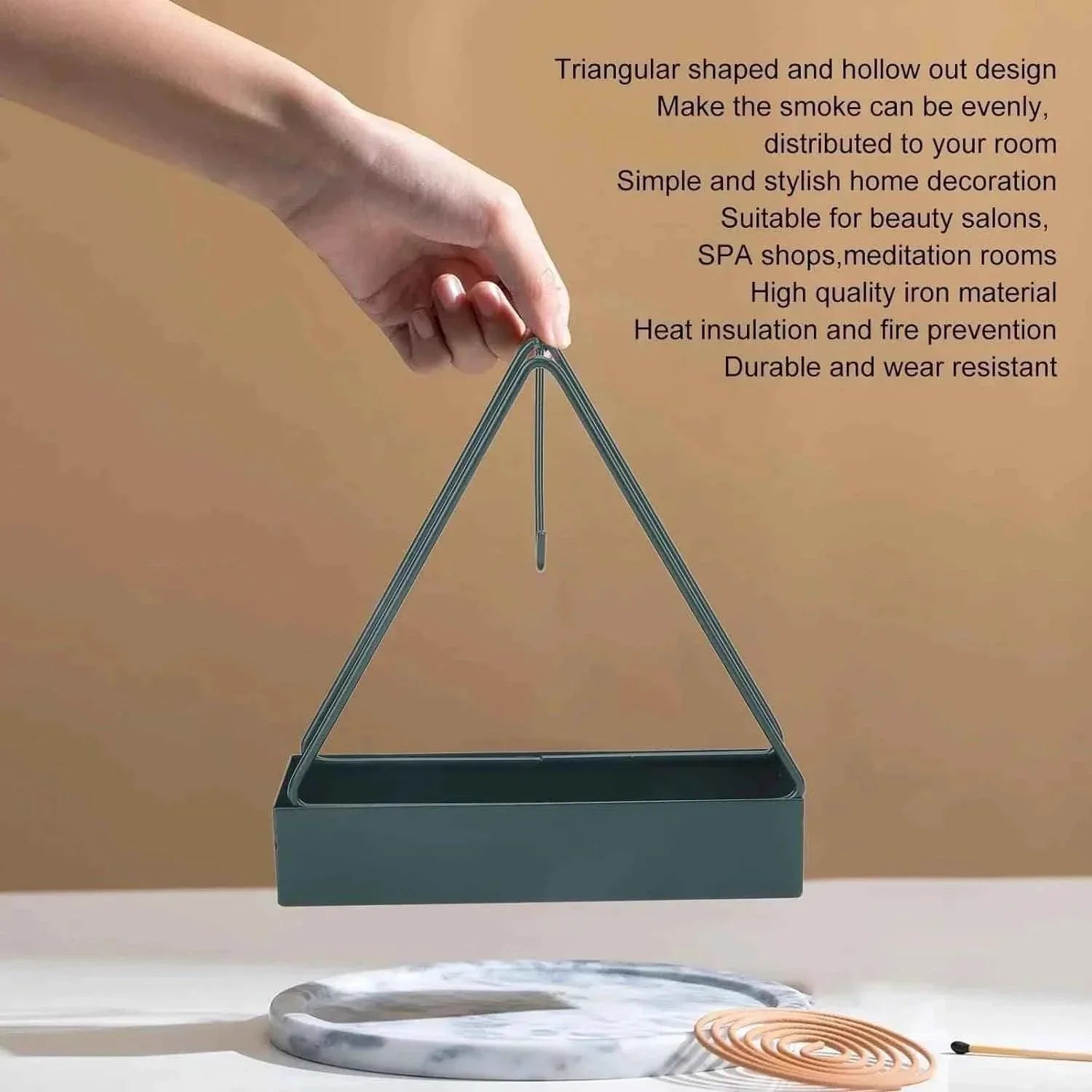 Mosquito Coil Stand Full Metal Body Durable and Stylish Design - Clarify.pk