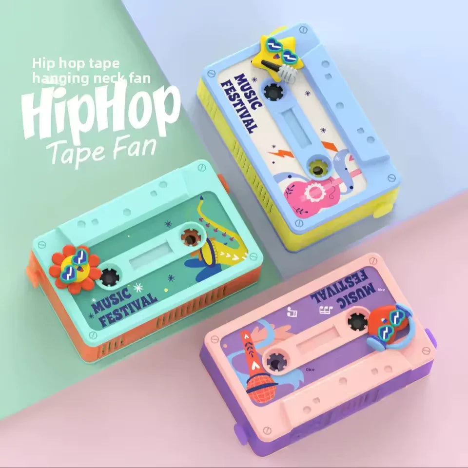 Cute Cartoon Hanging Fan Hip Hop Tape Style - Clarify.pk