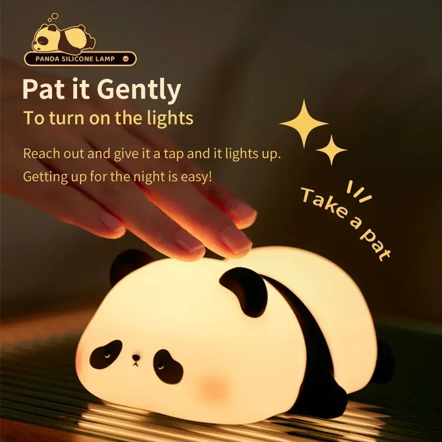 Cute Panda Desk Lamp - Soft Night Light - Clarify.pk