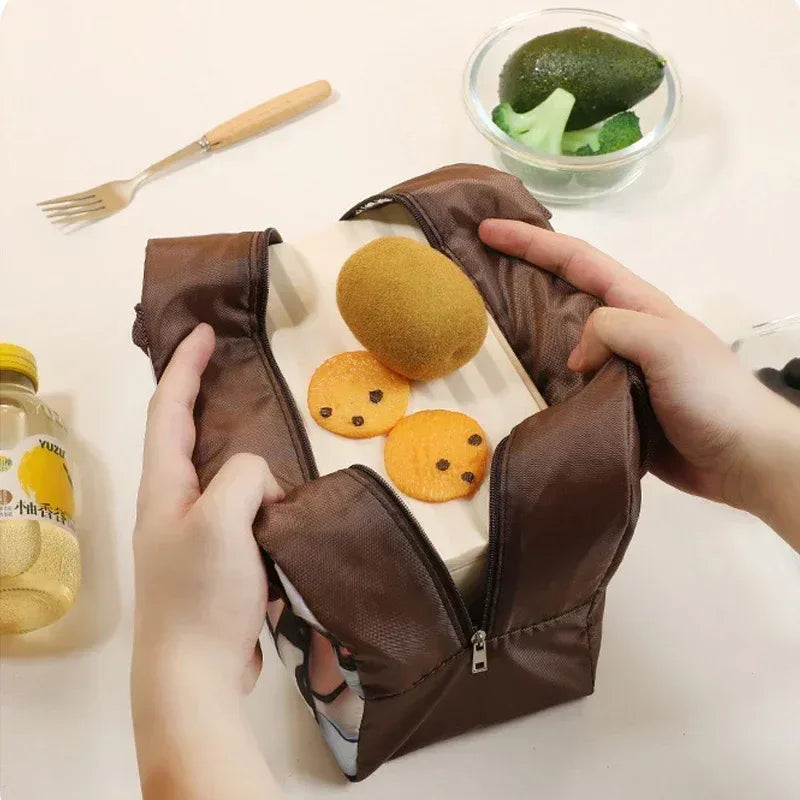 Cute Thermal Bag for Food (Random Color) - Clarify.pk