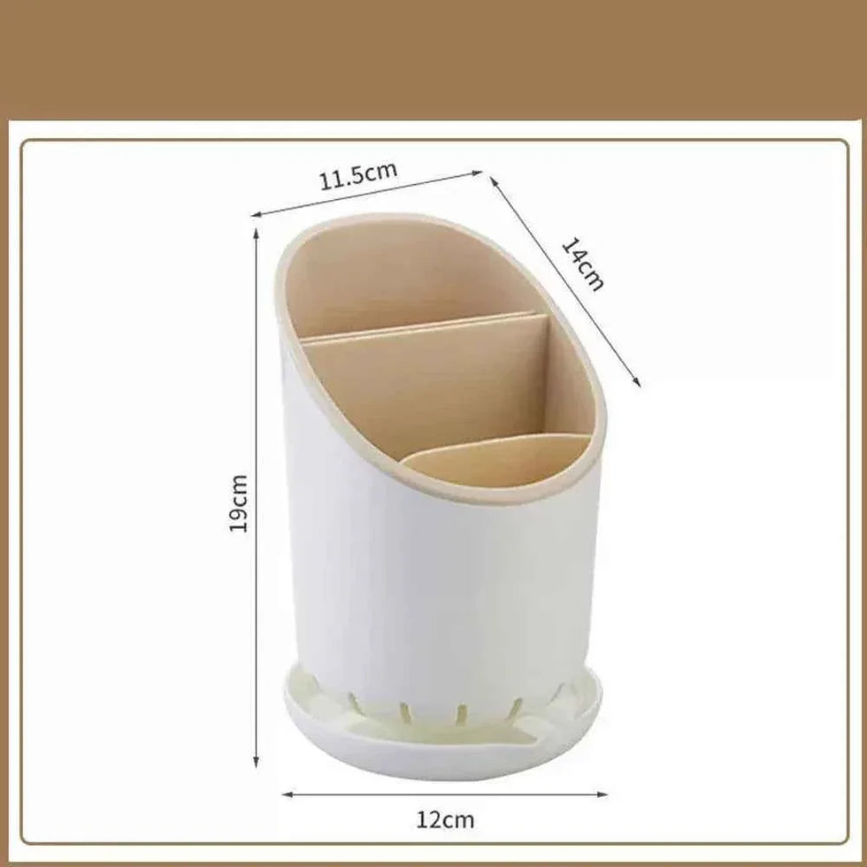 Cutlery Holder Drying Rack for Kitchen Organization - Clarify.pk