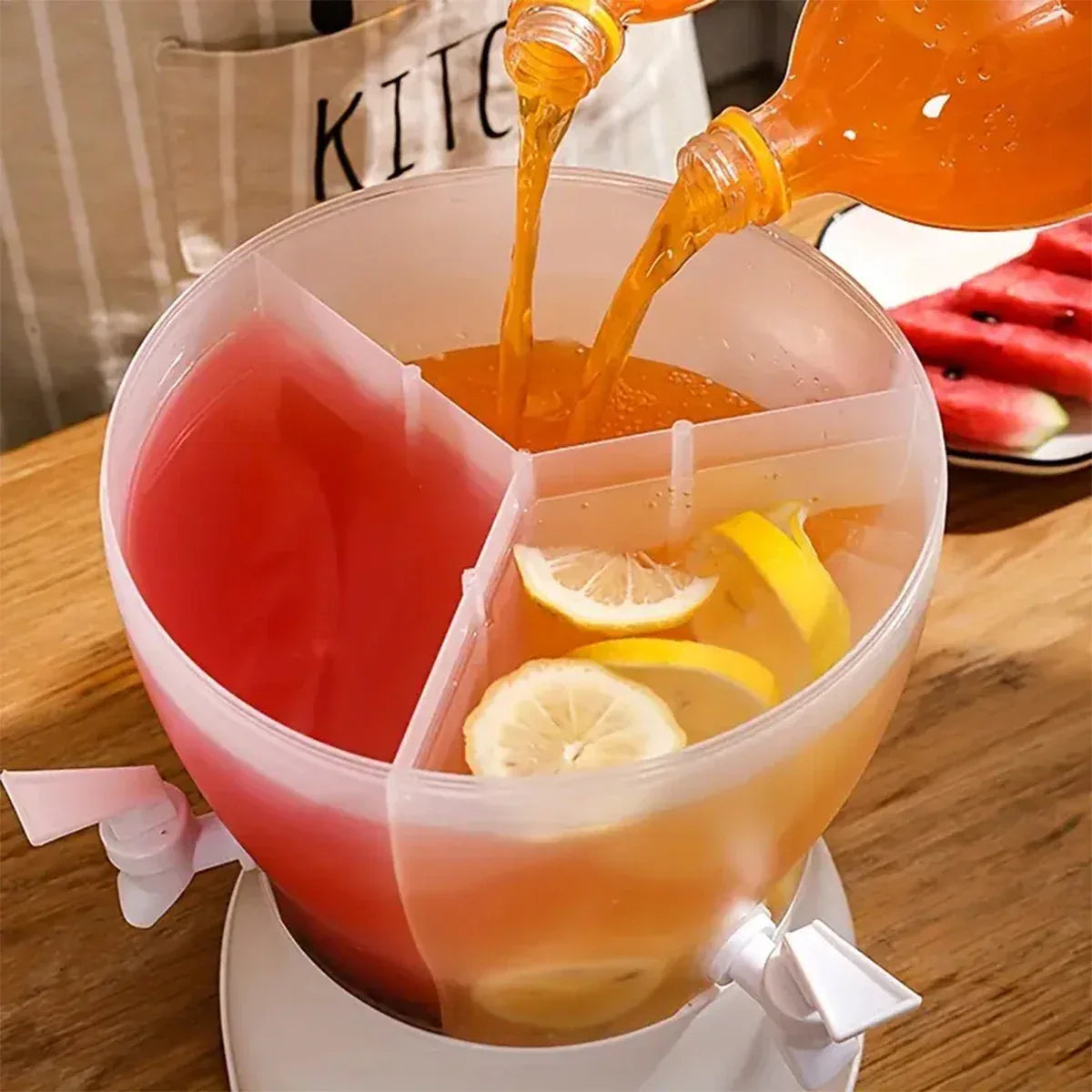 Divider Design Beverage Container Dispenser - Clarify.pk