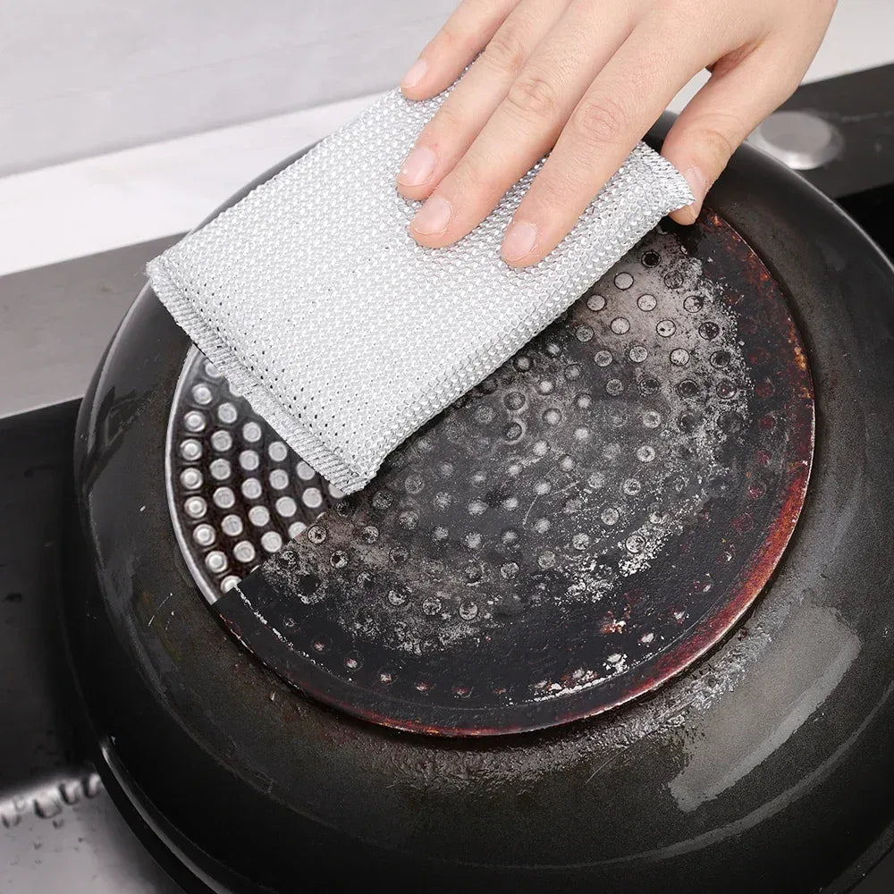 Double Sided Kitchen Cleaning Sponge Pack of 4 - Clarify.pk