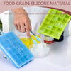 24 Grids Silicone Ice Cube Tray with Lid – Ice Mold for Drinks & Cocktails - Clarify.pk