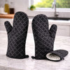 Professional Heat-Resistant Quilted Oven Mitts & Gloves (Pair) WYT