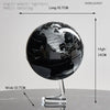 Movable World Globe – 360° Rotating Educational & Decorative Globe (Small) - Clarify.pk
