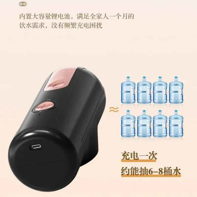 Electric Water Bottle Pump for Easy Pouring - Clarify.pk