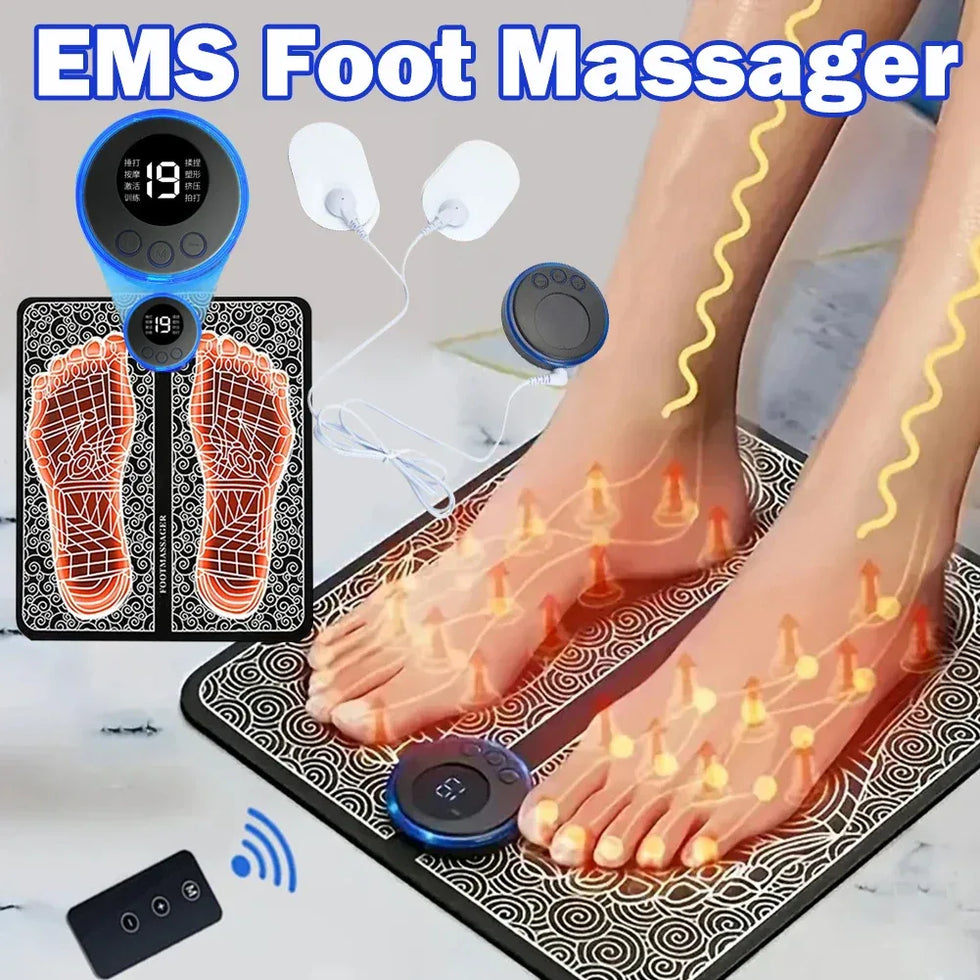 Electric Foot Massage Pad for Sore Feet - Clarify.pk