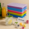 24 Grids Silicone Ice Cube Tray with Lid – Ice Mold for Drinks & Cocktails - Clarify.pk