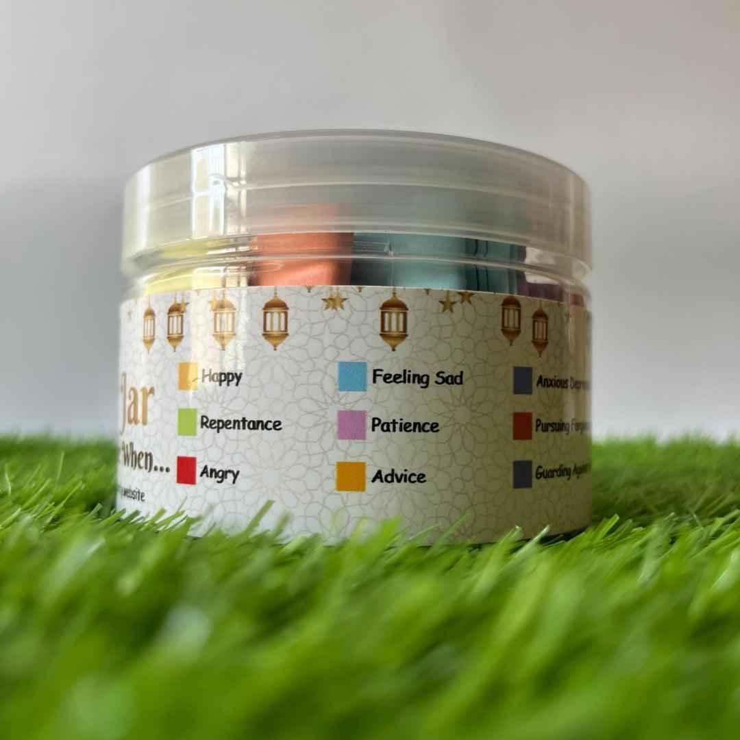 90+ Quranic Ayat Jar Gift Set with Wrap - Clarify.pk