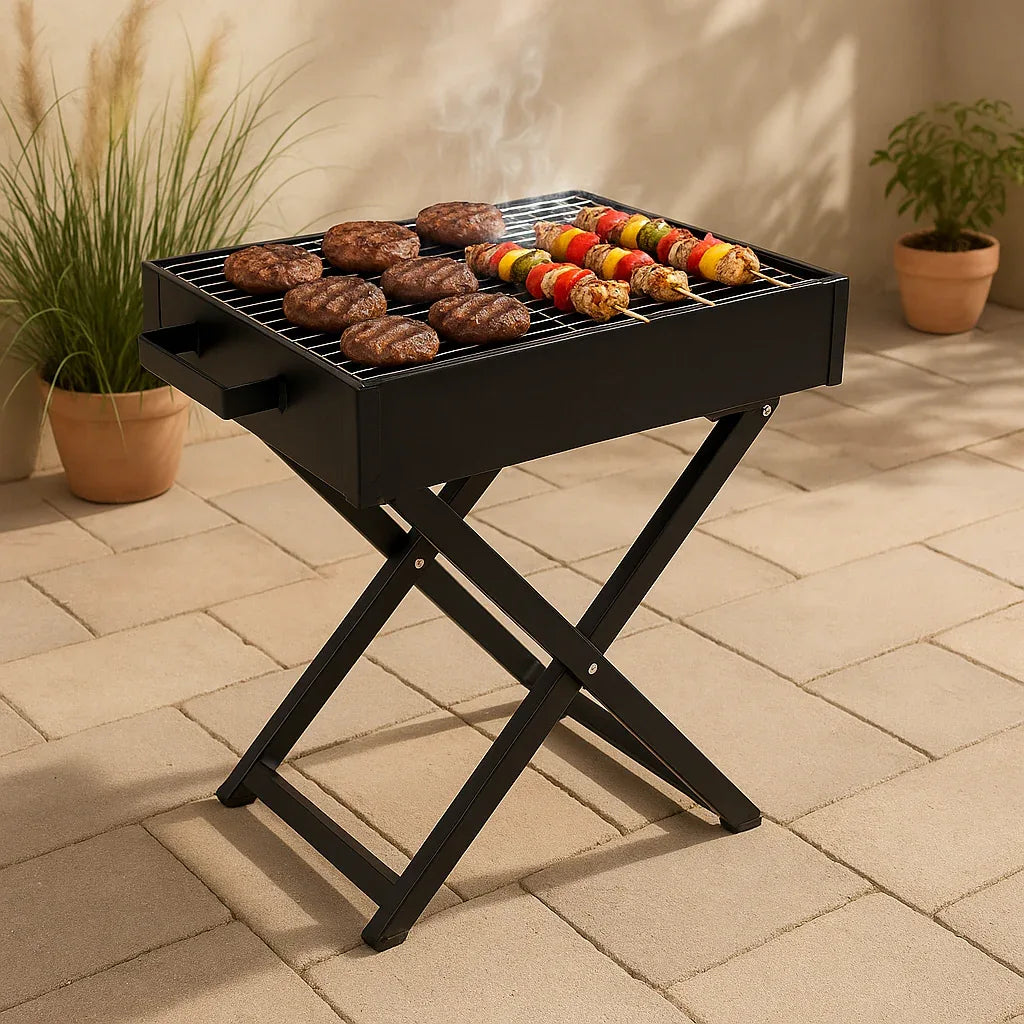 BQ Grill for Home Use - Portable & Compact - Clarify.pk