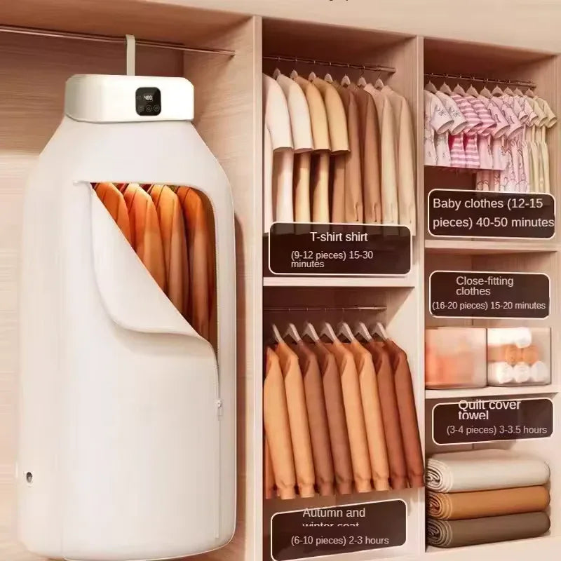 Foldable Travel Clothes Dryer Portable & Compact - Clarify.pk