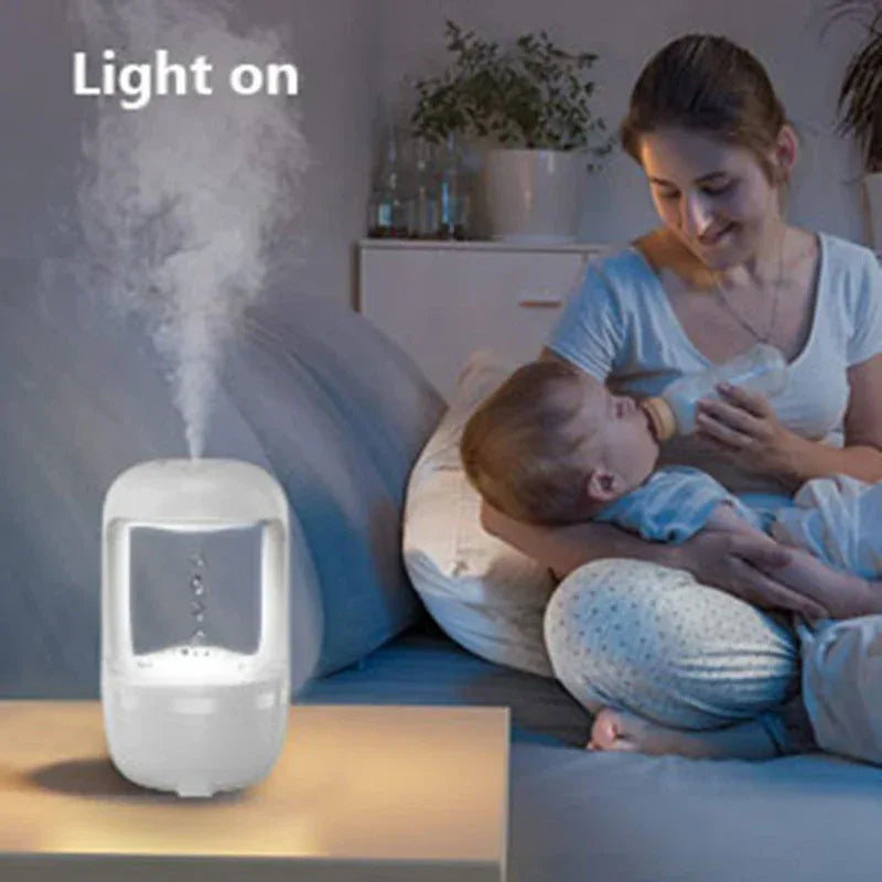 Glow in the Dark Air Humidifier with LED Light - Clarify.pk