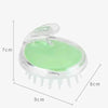 Silicone Scalp Massage Brush with Soft Bristles - Clarify.pk