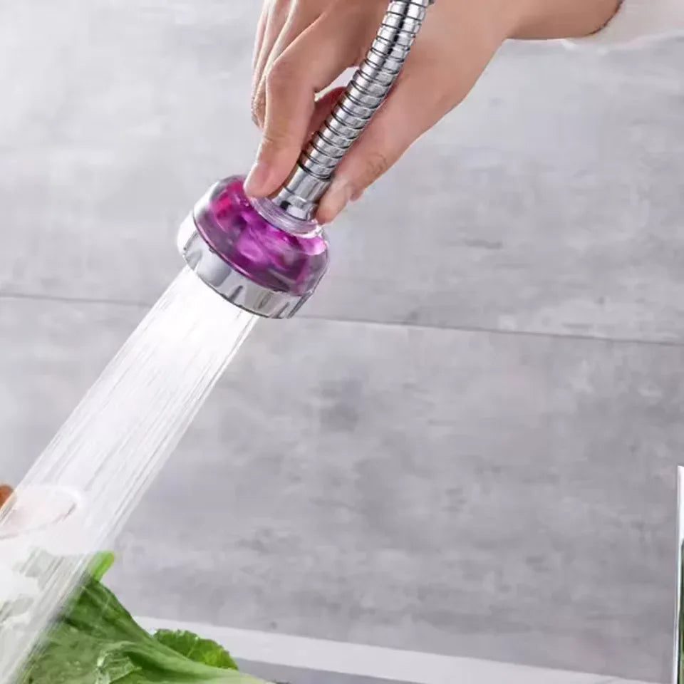 360 Degree Rotating Kitchen Faucet Nozzle Aerator - Clarify.pk