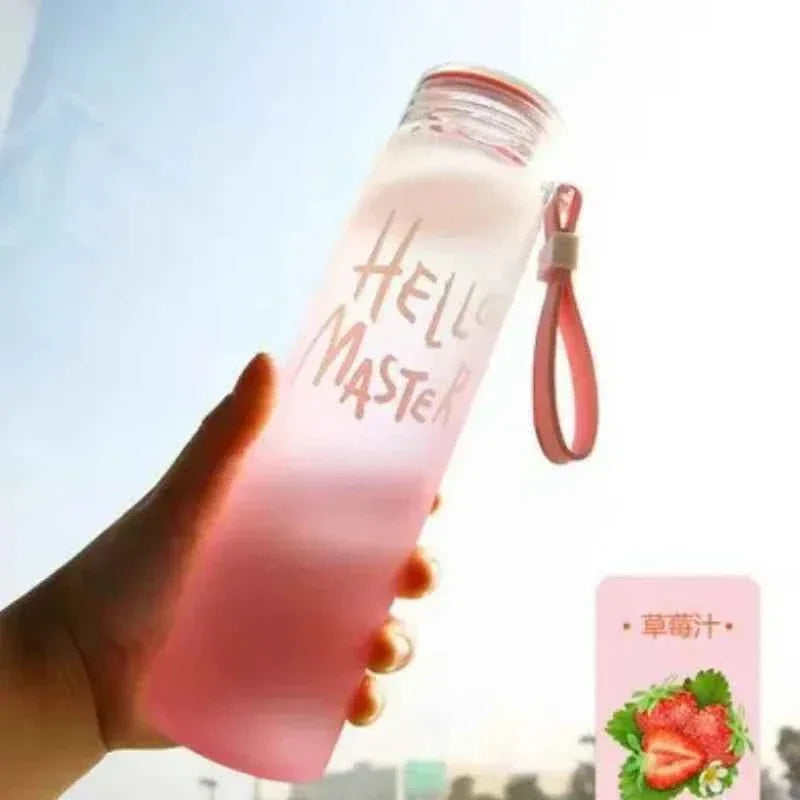 400ml Water Bottle with Colorful Design - Clarify.pk