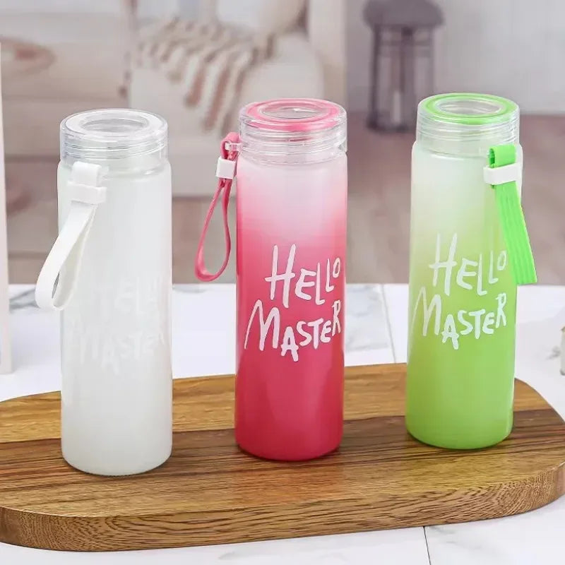 400ml Water Bottle with Colorful Design - Clarify.pk