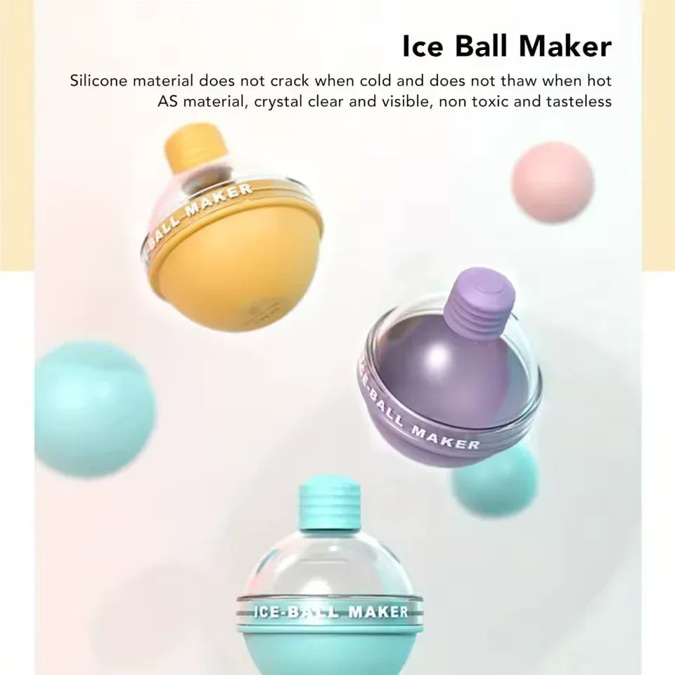 Spherical Ice Molds Ice Cream Makers Set - Clarify.pk