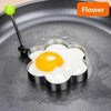 4pcs Stainless Steel Egg Moulds Set for Perfect Shaped Eggs - Clarify.pk