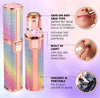 Glitter Eyebrow Trimmer 2 in 1 Rechargeable - Precision Hair Removal Tool - Clarify.pk