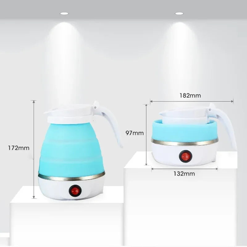 600ml Foldable Electric Kettle - Travel Portable - Clarify.pk