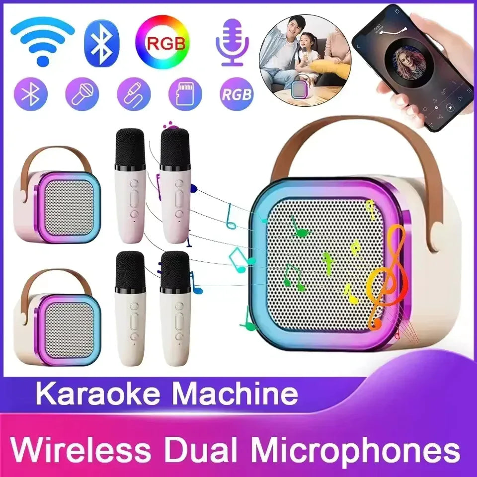 Portable Speaker with Wireless Microphones - Clarify.pk