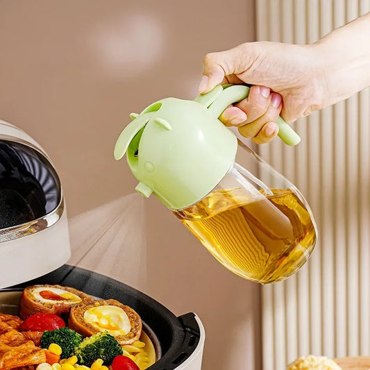 2 in 1 Olive Oil Dispenser with spray & pour - Clarify.pk
