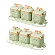 3 Piece Spice Container Set for Kitchen - Clarify.pk