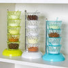 5 Layer Spice Organizer with Glass Containers - Clarify.pk