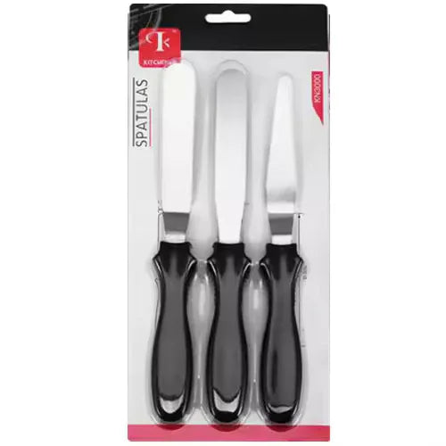 Cake Spatula 3 Piece Set - Durable Kitchen Tool - Clarify.pk