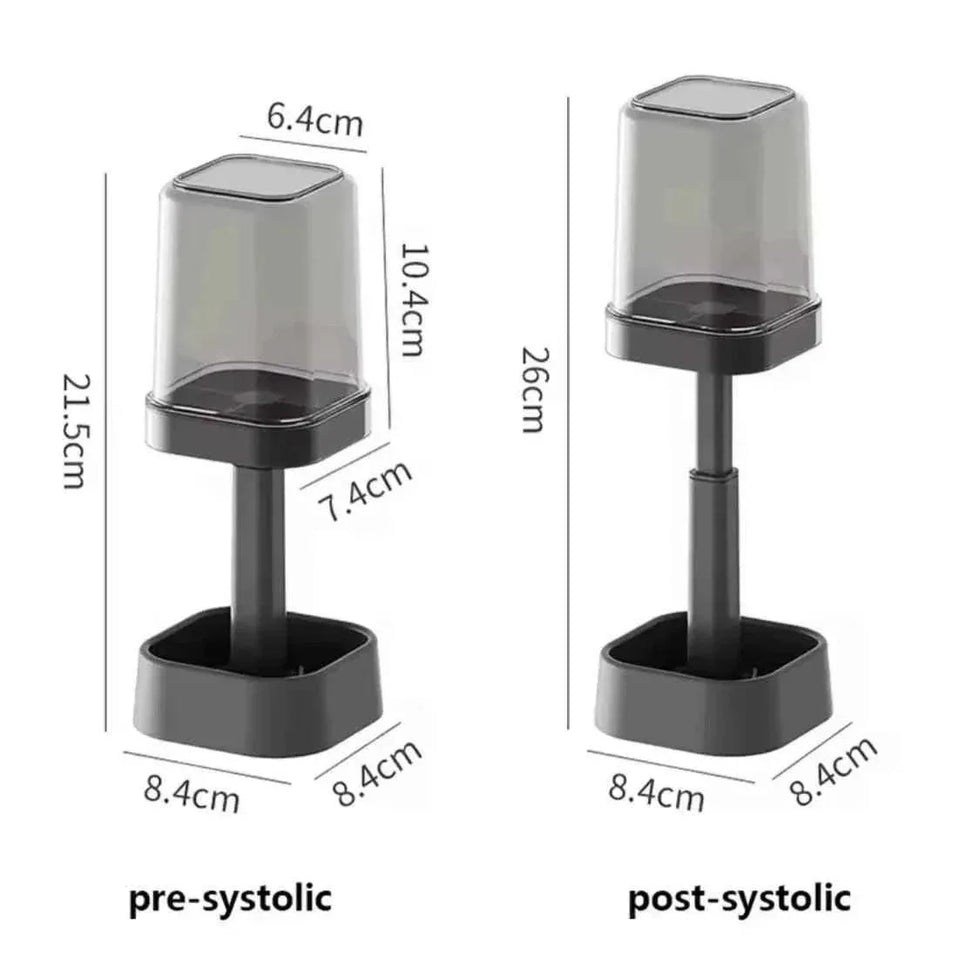 Lamp Shaped Toothbrush Holder Storage Case for Bathroom Organization - Clarify.pk